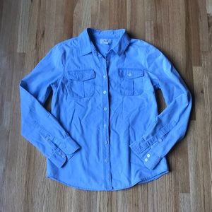 Per Se Denim long sleeve button down 🦋